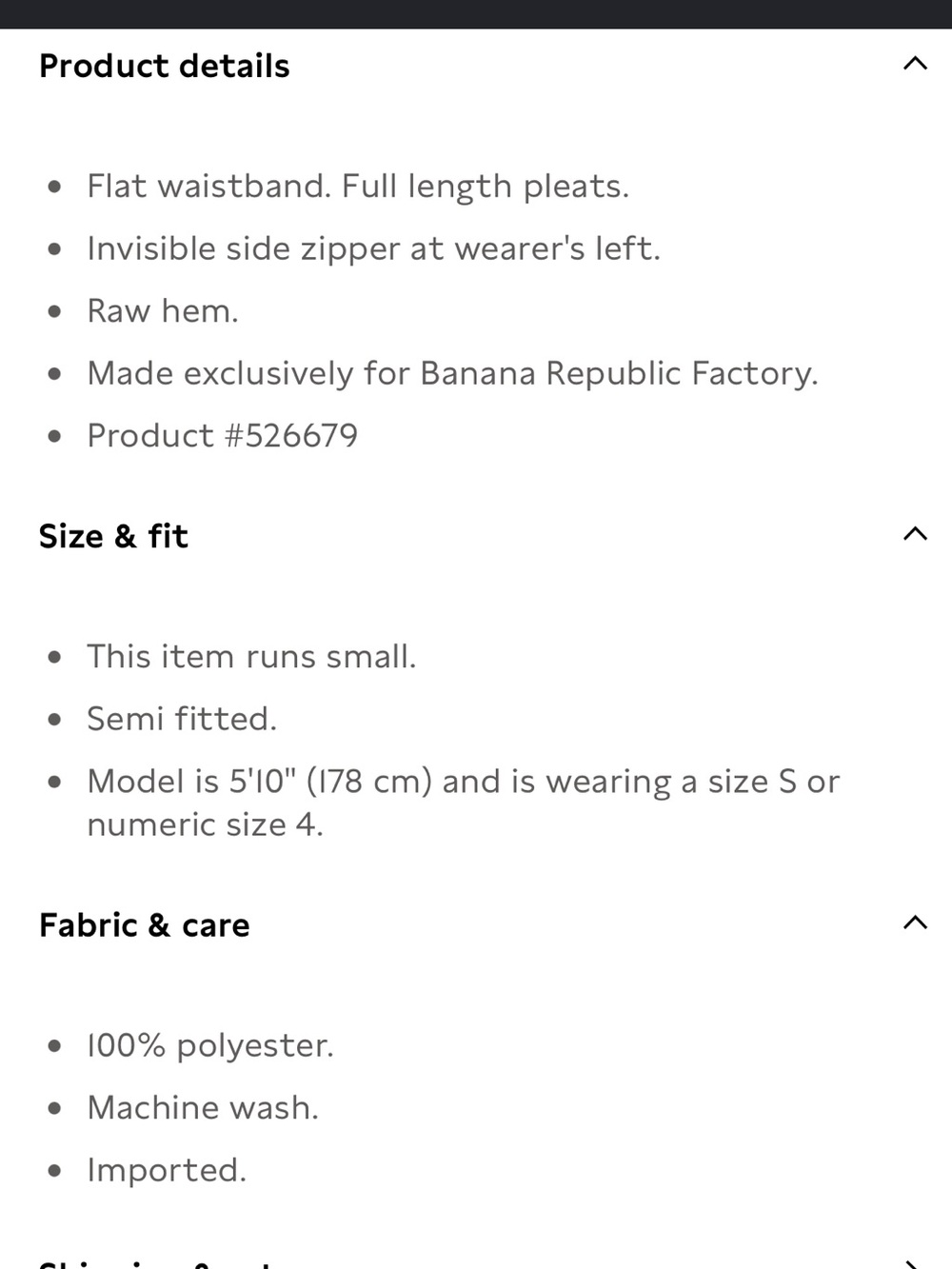 Banana Republic Factory Pleated Woven Chevron Midi Skirt in Olive/Black Size 14 - Picture 6 of 6